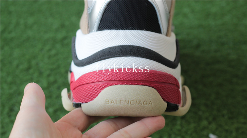 Balenciaga Triple S Sneaker Trainer Sliver Grey 2017